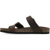 imageWHITE MOUNTAIN Womens Grams Signature ComfortMolded Footbed SandalBrownLeather