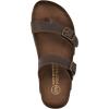 imageWHITE MOUNTAIN Womens Grams Signature ComfortMolded Footbed SandalBrownLeather