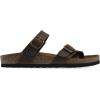 imageWHITE MOUNTAIN Womens Grams Signature ComfortMolded Footbed SandalBrownLeather