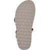 imageWHITE MOUNTAIN Womens Grams Signature ComfortMolded Footbed SandalButter CreamSuede