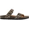 imageWHITE MOUNTAIN Womens Grams Signature ComfortMolded Footbed SandalNaturalEprintLeather