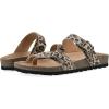 imageWHITE MOUNTAIN Womens Grams Signature ComfortMolded Footbed SandalNaturalEprintLeather