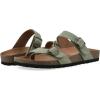 imageWHITE MOUNTAIN Womens Grams Signature ComfortMolded Footbed SandalSage GreenSuede