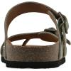imageWHITE MOUNTAIN Womens Grams Signature ComfortMolded Footbed SandalSage GreenSuede