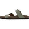 imageWHITE MOUNTAIN Womens Grams Signature ComfortMolded Footbed SandalSage GreenSuede