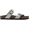 imageWHITE MOUNTAIN Womens Grams Signature ComfortMolded Footbed SandalWhiteLeather