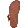 imageWHITE MOUNTAIN Womens Harley Footbed SandalAntiqueGold Leather
