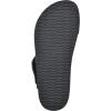 imageWHITE MOUNTAIN Womens Harley Footbed SandalBlackNubuk