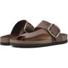 imageWHITE MOUNTAIN Womens Harley Footbed SandalBrownLeather