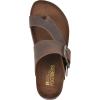 imageWHITE MOUNTAIN Womens Harley Footbed SandalBrownLeather