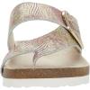 imageWHITE MOUNTAIN Womens Harley Footbed SandalGold Multi