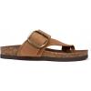 imageWHITE MOUNTAIN Womens Harley Footbed SandalWhiskeyLeather