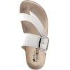 imageWHITE MOUNTAIN Womens Harley Footbed SandalWhiteLeather