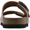 imageWHITE MOUNTAIN Womens Hayloft Signature ComfortMolded Footbed SandalLtlavenderSuede