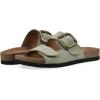 imageWHITE MOUNTAIN Womens Hayloft Signature ComfortMolded Footbed SandalSage GreenSuede