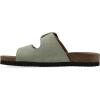 imageWHITE MOUNTAIN Womens Hayloft Signature ComfortMolded Footbed SandalSage GreenSuede