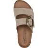 imageWHITE MOUNTAIN Womens Hayloft Signature ComfortMolded Footbed SandalSandal WoodSuede