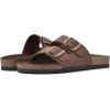 imageWHITE MOUNTAIN Womens Helga Flat SandalBrownLeather