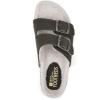 imageWHITE MOUNTAIN Womens Helga Flat SandalForest Felt WFaux Shearling