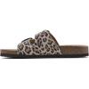 imageWHITE MOUNTAIN Womens Helga Flat SandalNaturalExoticLeather