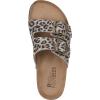 imageWHITE MOUNTAIN Womens Helga Flat SandalNaturalExoticLeather