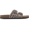 imageWHITE MOUNTAIN Womens Helga Flat SandalNaturalExoticLeather
