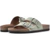 imageWHITE MOUNTAIN Womens Helga Flat SandalSage GreenSuede