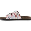 imageWHITE MOUNTAIN Womens Helga Flat SandalWhiteMultiLeather