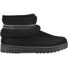 imageWHITE MOUNTAIN Womens Icons Faux Fur SlipOn BootieBlack