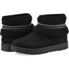 imageWHITE MOUNTAIN Womens Icons Faux Fur SlipOn BootieBlack