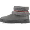 imageWHITE MOUNTAIN Womens Icons Faux Fur SlipOn BootieGrey