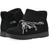 imageWHITE MOUNTAIN Womens Idol Faux Fur Laceup Ankle BootieBlackFabric