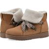 imageWHITE MOUNTAIN Womens Idol Faux Fur Laceup Ankle BootieChestnutFabric