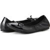 imageWHITE MOUNTAIN Womens Sunnyside II Flexible Ballet FlatBlackBlackPatent