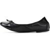 imageWHITE MOUNTAIN Womens Sunnyside II Flexible Ballet FlatBlackBlackPatent