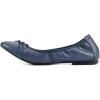 imageWHITE MOUNTAIN Womens Sunnyside II Flexible Ballet FlatNavySmooth