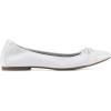 imageWHITE MOUNTAIN Womens Sunnyside II Flexible Ballet FlatWhiteWhitePatent