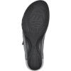 imageWHITE MOUNTAIN Womens Valencia Strappy Clog SandalBlackBurnSmooth
