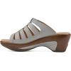 imageWHITE MOUNTAIN Womens Valencia Strappy Clog SandalIceBurnSmooth