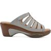 imageWHITE MOUNTAIN Womens Valencia Strappy Clog SandalIceBurnSmooth