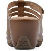 imageWHITE MOUNTAIN Womens Valencia Strappy Clog SandalNaturalBurnSmooth