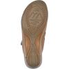 imageWHITE MOUNTAIN Womens Valencia Strappy Clog SandalNaturalBurnSmooth