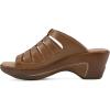 imageWHITE MOUNTAIN Womens Valencia Strappy Clog SandalNaturalBurnSmooth