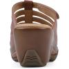 imageWHITE MOUNTAIN Womens Valencia Strappy Clog SandalRosewoodBurnSmooth