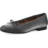 imageWHITE MOUNTAIN Womens Bocci Dressy Cap Toe Ballet FlatGunmetalShimmerFab