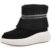 imageWHITE MOUNTAIN Womens Digital Platform Faux Fur BootieBlackSuede