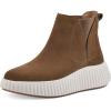 imageWHITE MOUNTAIN Womens Dignify Platform HighTop Sneaker BootieChestnutSuede