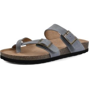 imageWHITE MOUNTAIN Gracie Signature ComfortMolded Footbed SandalBlue RaspberrySuede