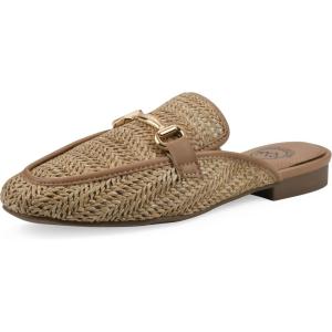 imageWHITE MOUNTAIN Womens Bobbin OpenBack SlipOn LoaferDknaturalSmooth