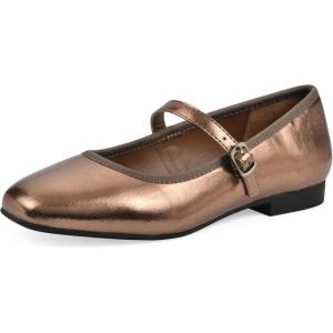 imageWHITE MOUNTAIN Womens Boch Mary Jane FlatBronzeMetSmooth